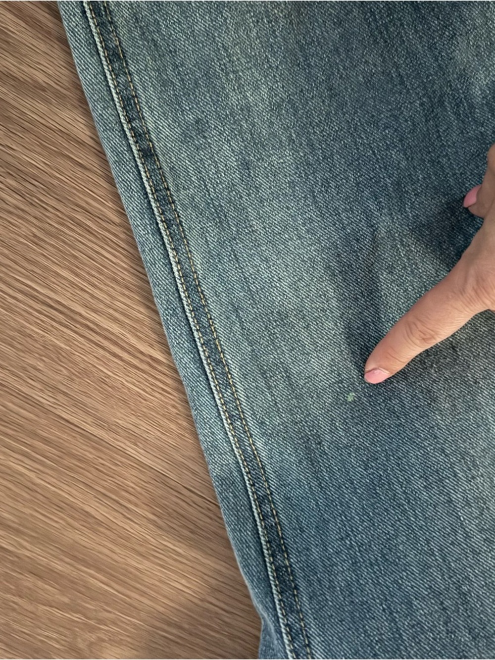 Tibi Brancusi Cropped Blue Jeans - Casual Women's Denim 26 - Picture 14 of 14